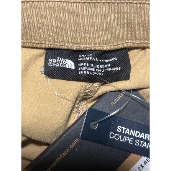 The North Face Womens Aphrdite Pants Size 2X Regular Khaki Stone Tapered Ruched - Picture 5 of 13